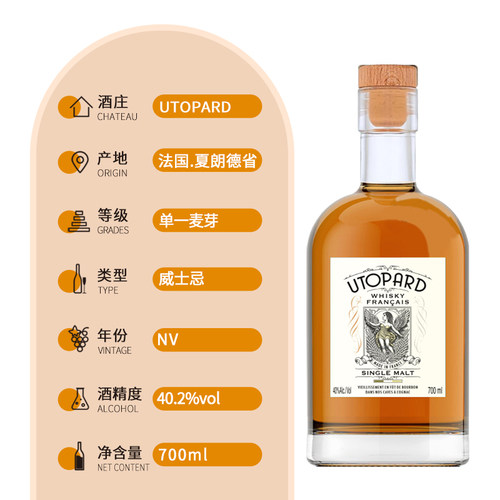 法国雅文邑XO级别白兰地塔西克原瓶进口洋酒1.5L2.5L大瓶装威士忌 - 图3