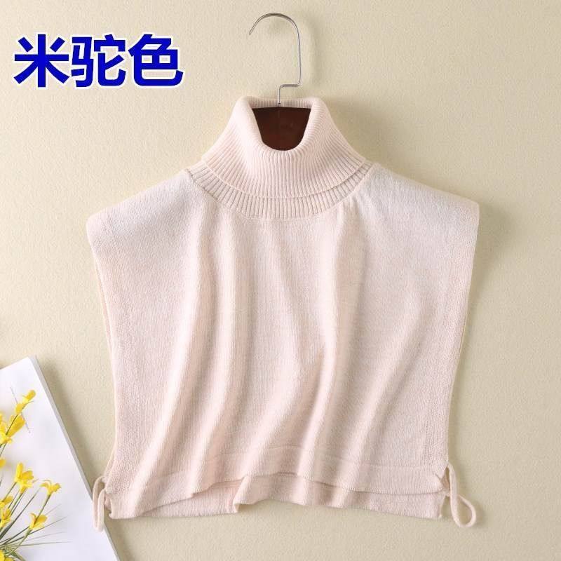 秋冬羊绒假领子男女高领针织羊毛围脖保暖假衣领围巾脖套毛衣披肩,淘宝优惠券,粉丝福利购,淘宝优惠卷