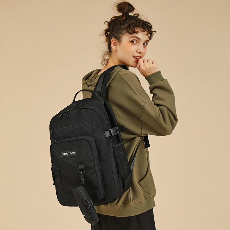 女2020新款大容量旅行电脑双肩包 优胜者箱包双肩背包