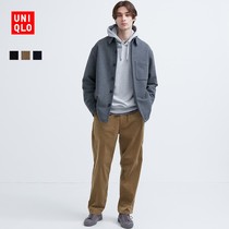 Uugaku mens clothing light core suede 90% pants (casual pants long pants) 463457451320