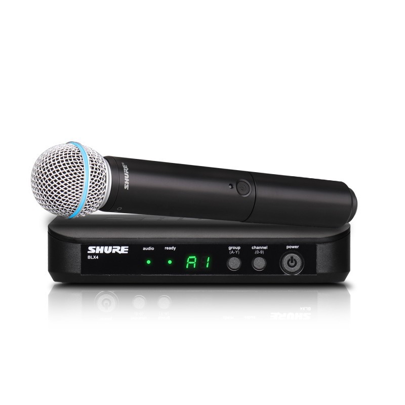 Shure/舒尔BLX24/288无线动圈麦克风直播K歌舞台演出BETA58A话筒 - 图0