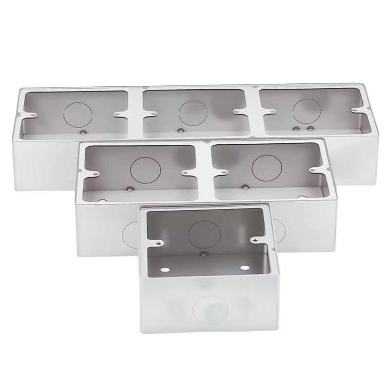 304不锈钢明装盒86型接线盒面板底盒暗装布线盒电工程墙壁面板盒,淘宝优惠券,粉丝福利购,淘宝优惠卷