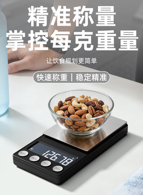 CHANGXIE/长协电子精准健康食物电子秤减肥减脂餐称重器便携克称