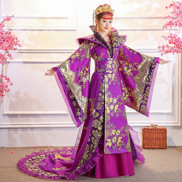 Imperial concubine tail ancient original queen performance costume