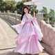 Traditional Hanfu women's summer dance gauze dress