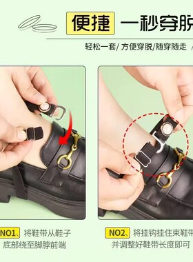 乐福鞋女绑带固定舒适复古女单鞋防士束鞋带松糕粗跟不累脚蝴蝶结