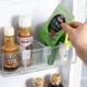 Refrigerator partition Japanese side door creative organization storage classification grating clip household multi-function snap-on piece