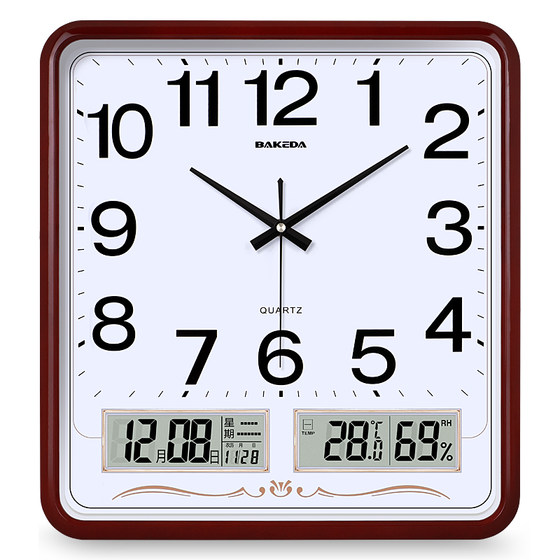 Home living room clock wall hanging quartz clock