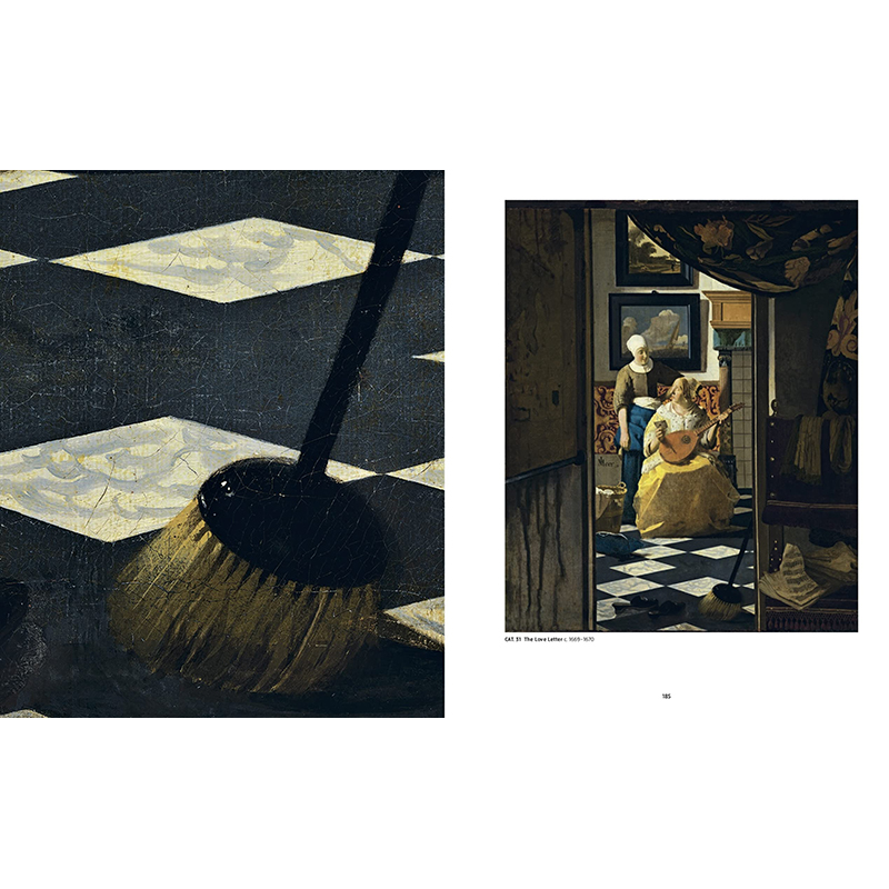 【预售】英文原版 Vermeer The Rijksmuseum’s major exhibition catalogue 维米尔 阿姆斯特丹皇家博物馆展品目录 TH 艺术书籍 - 图1