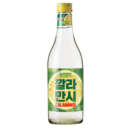 整箱包邮 韩国进口好天好饮果味烧酒配制酒卡曼橘清酒360ml*20瓶 - 图3