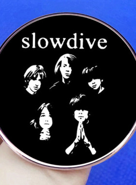 Slowdive缓慢下潜乐队胸针英国流行音乐别针胸章金属合金徽章配饰