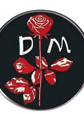 Depeche Mode赶时髦胸针摇滚乐队别针胸章金属合金徽章配饰