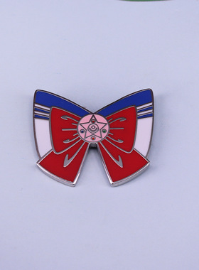 Sailor Moon 美少女战士 水手服蝴蝶结 金属徽章胸针配饰 Pins