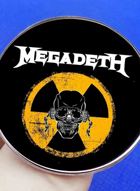 Megadeth麦格帝斯胸针美国重金属摇滚乐队别针胸章金属合金徽章