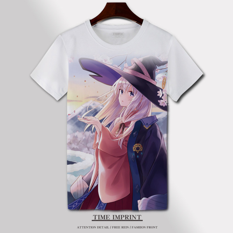 魔女之旅伊蕾娜短袖大码速干风t恤 久刻时光T恤