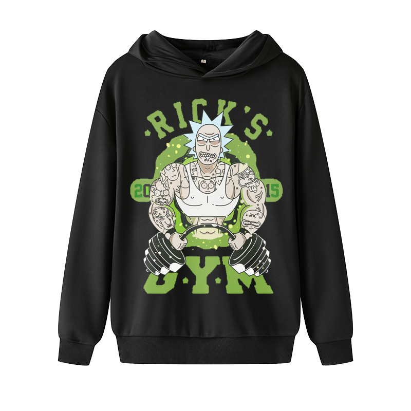 肌肉龟仙人卫衣魔人布欧衣服健身帽衫运动衣服撸铁者大码外套瑞克