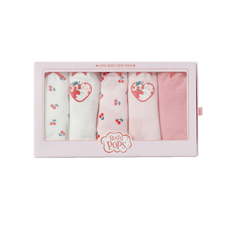 bodypops纯棉可爱简约少女草莓内裤 bodypops内裤