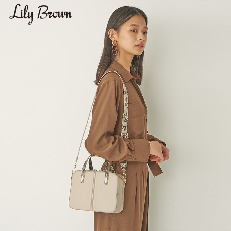 LILY BROWN春夏  动物纹简约休闲单肩包LWGB211314 - 图0