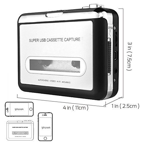 [潮流补习社]复古全新怀旧TAPE磁带MP3转换随身听卡带机walkman-图3