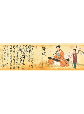 青年实力艺术家古代人物画真迹