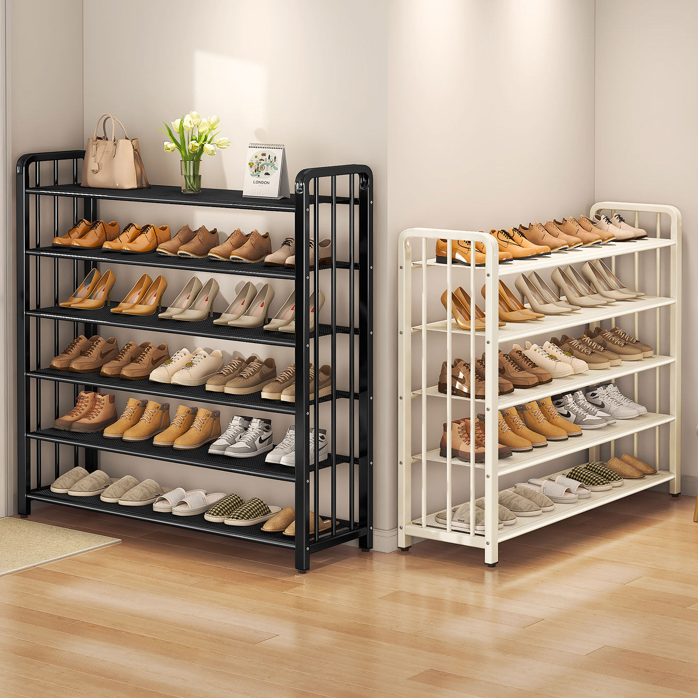 鞋架多层家用鞋柜出租房入户门口鞋架子宿舍简易小型多层室内鞋柜,淘宝优惠券,粉丝福利购,淘宝优惠卷