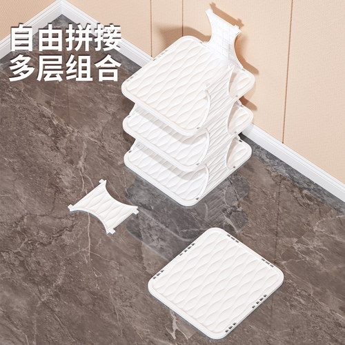 鞋架子小窄门口多层家用入户门简易鞋柜2026新款宿舍小型出租房用 - 图2