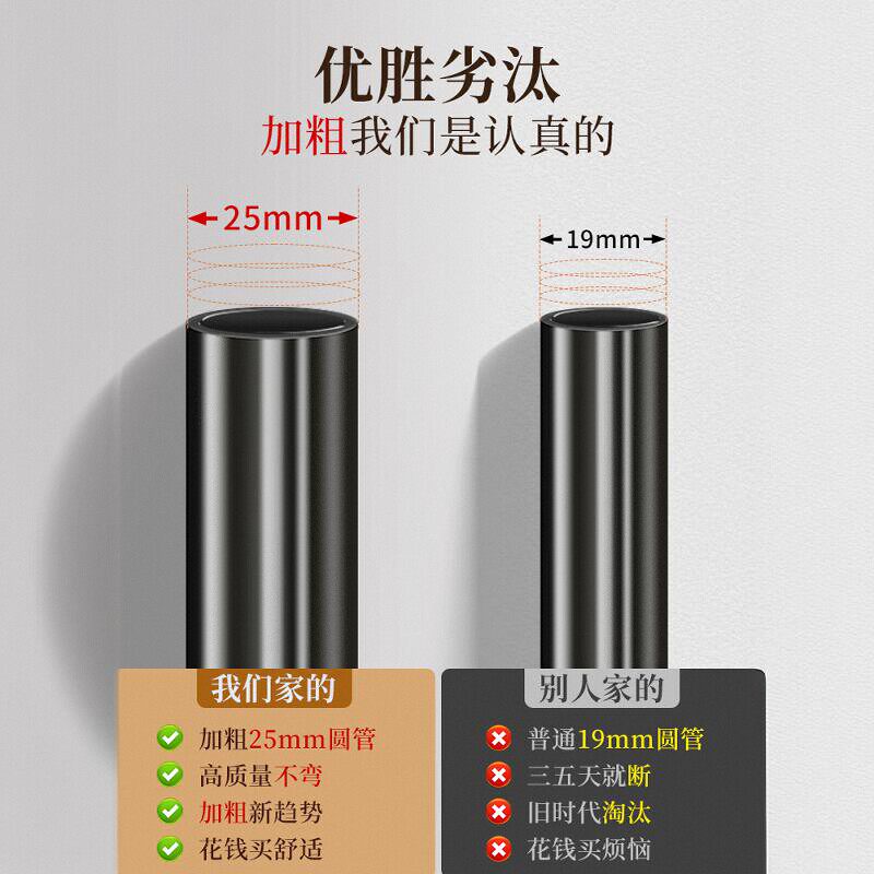 晾衣架落地家用卧室挂衣架室内阳台单杆凉晒衣服宿舍简易衣帽架子