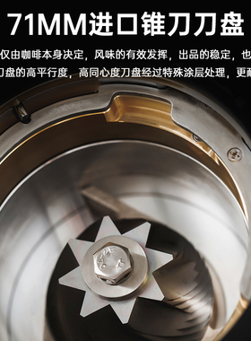 惠家ZP-1电动锥刀磨豆机意式手冲