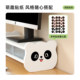 Installation-free cartoon display elevated stand with drawer