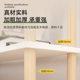 Movable solid wood multi-layer storage rack
