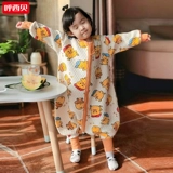 Детский стеганый спальный мешок, детская демисезонная осенняя универсальная пижама на четыре сезона