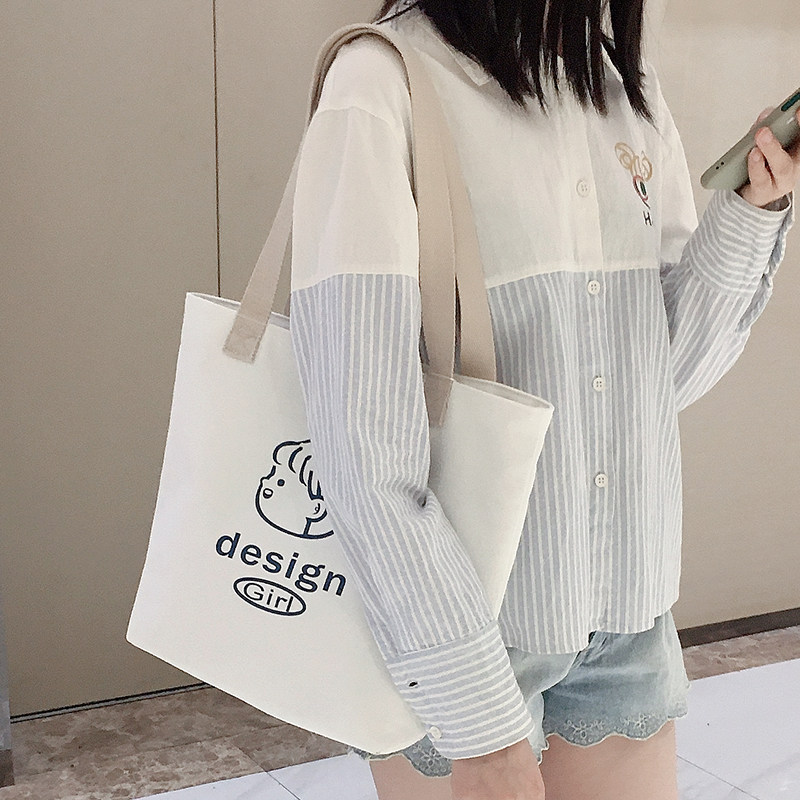 补课包手提袋帆布斜挎手提补习拎书 合肥雨凡箱包女士包袋