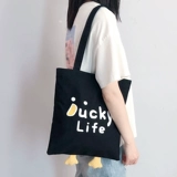 Вместительная и большая сумка на одно плечо, брендовый тканевый мешок, 2021 года, подходит для студента