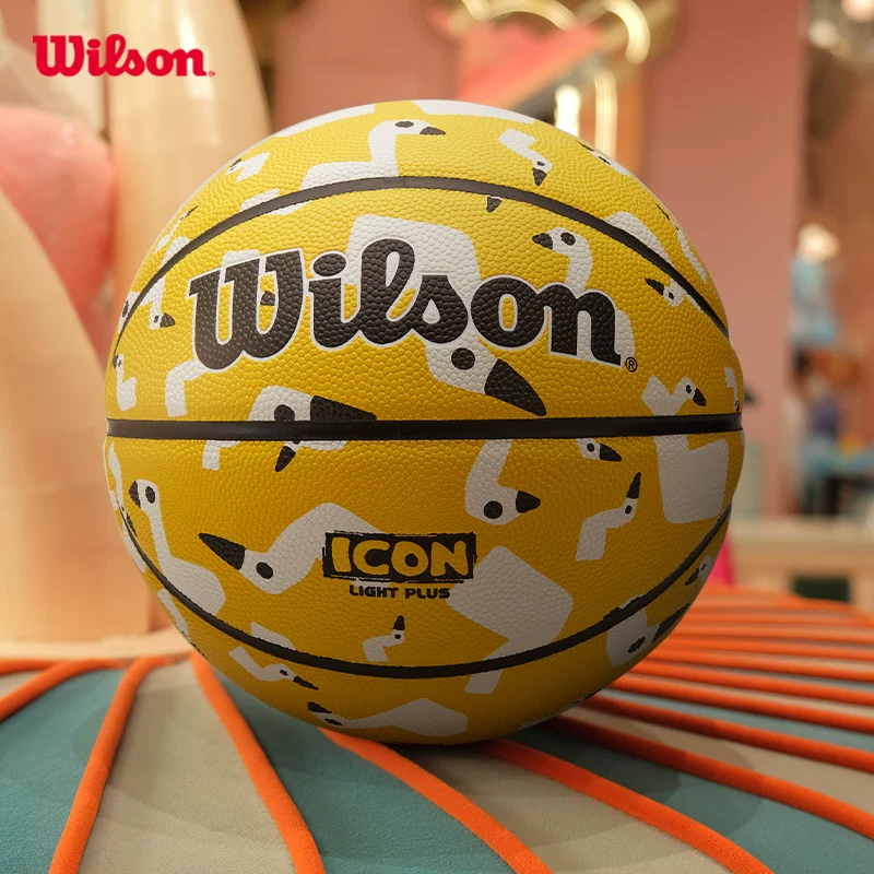 Официальный детский баскетбол Wilson Jr.NBA цветной основной школы для тренировки в помещении и на улице универсальный размер №4 №5