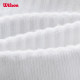 Wilson Unisex Stretch Rib Cushioning Antibacterial Fit Versatile Sports Tennis Socks ແອວສູງ