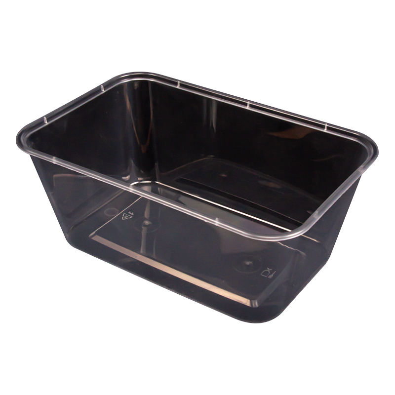 无盖一次性餐盒打包盒不带盖汤碗饭盒长方形塑料水果盒大容量面碗-图3