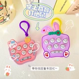 Детский брелок антистресс «Суслик», маленькая игровая приставка, игрушка для школьников, подвеска, антистресс