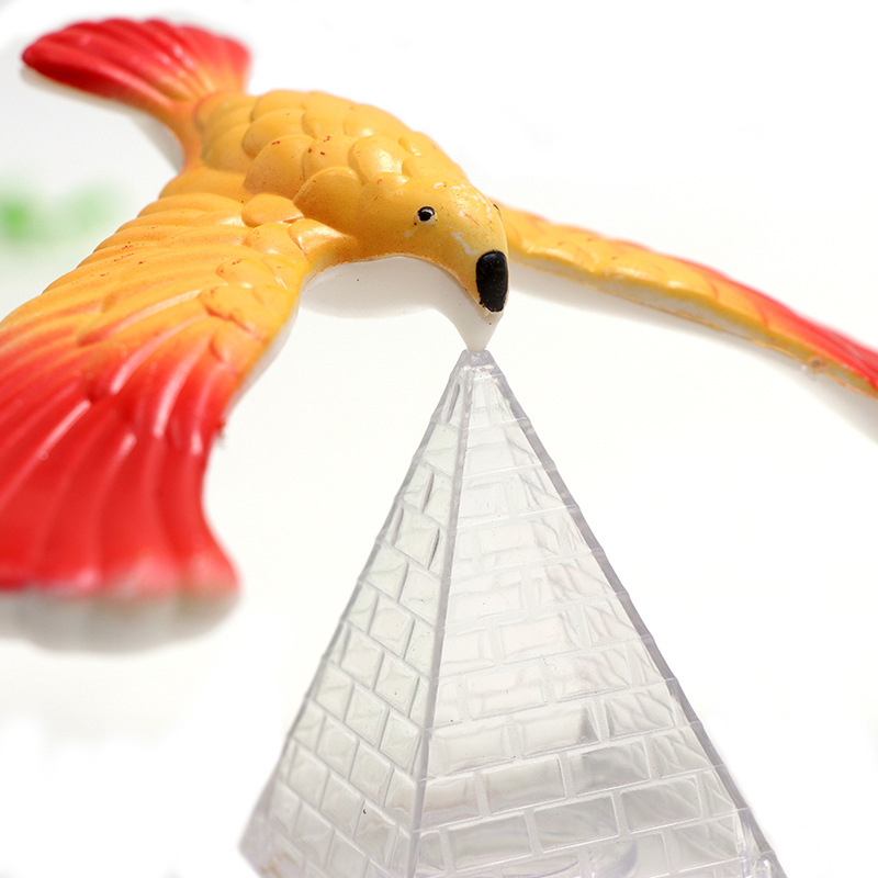 平衡鹰平衡鸟不倒翁80后怀旧重力鸟创意经典儿童玩具益智早教礼品 - 图0
