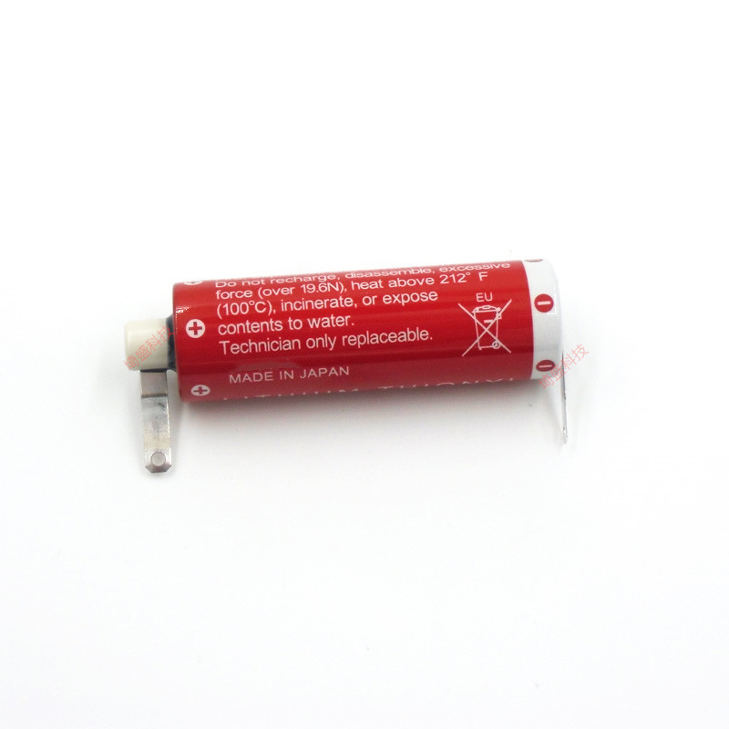 原装进口 LITHIUM BATTERY ER6C 3.6V 1800mah PLC后备锂电池-图1