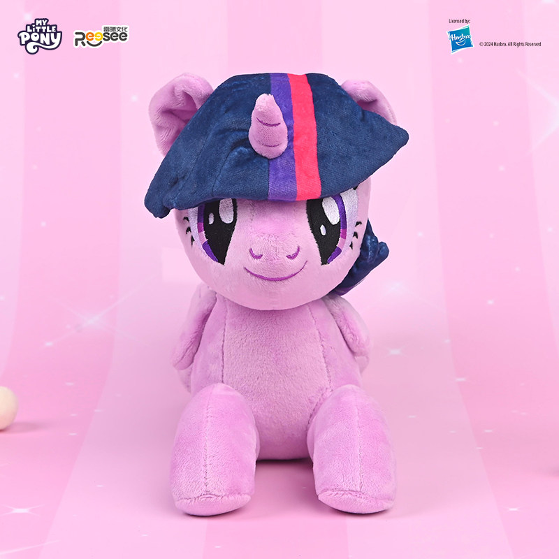 正版小马宝莉玩偶my little pony周边毛绒玩具送女孩女生生日礼物