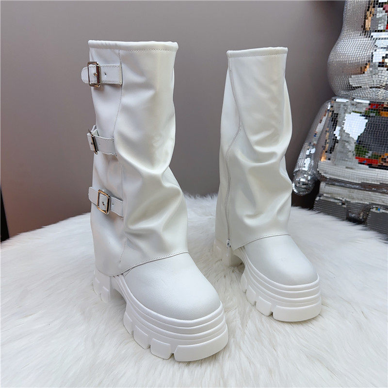 裤管靴隐形14厘米内增高女鞋12cm厚底松糕鞋高跟鞋10cm休闲鞋板鞋,淘宝优惠券,粉丝福利购,淘宝优惠卷