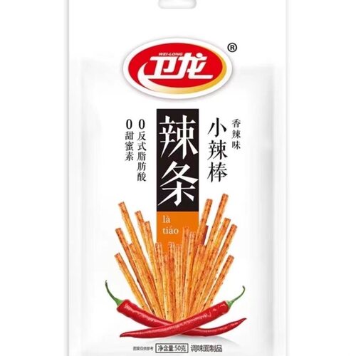 卫龙辣条大面筋麻辣棒小辣棒大包装魔芋爽辣片麻辣休闲食品小吃 - 图3