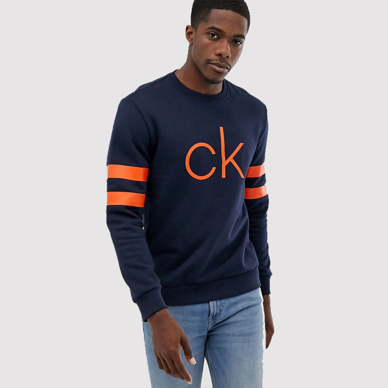 calvin klein凯文克莱男士圆领卫衣 美购海外卫衣