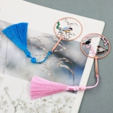 Cicada Wing Creative Metal Bookmark Classical Chinese Wind Tour Fan Custom Студенты используют милые и изысканные закладки для дневного и изысканного учителя