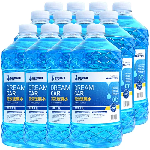 12 бутылок Вся коробка оптового автомобиля зимняя антифрозенская стеклянная вода -15-25-40 Универсальная вода стеклоочистителей