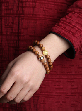 印度本命佛十二生肖檀香木手串