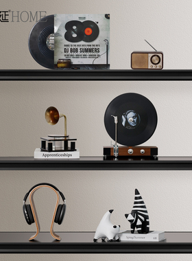 轻奢高档样板间高级感小众软装