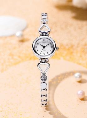 新精致合金女表小巧高级感石英表女士防水轻奢手链手表