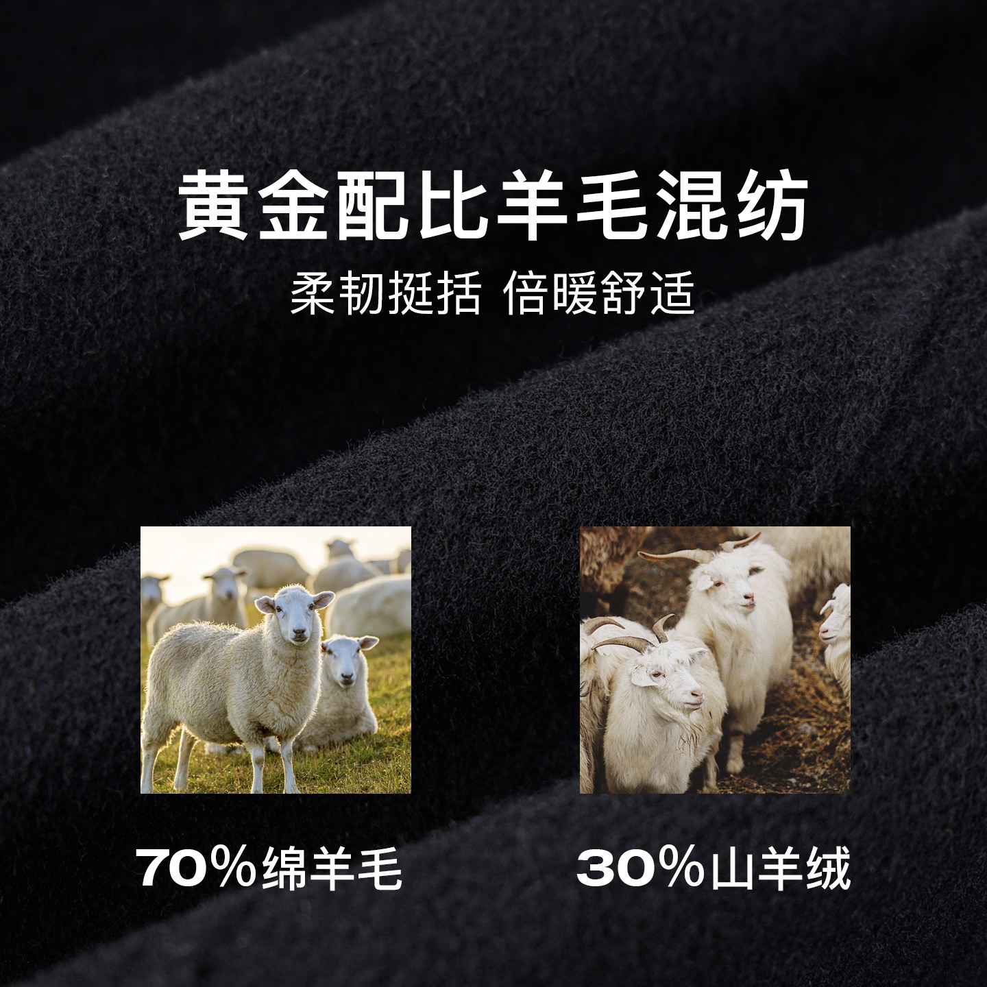 [山羊绒]马天奴2025新款混绵羊毛呢大衣翻领短款外套时尚气质女,淘宝优惠券,粉丝福利购,淘宝优惠卷