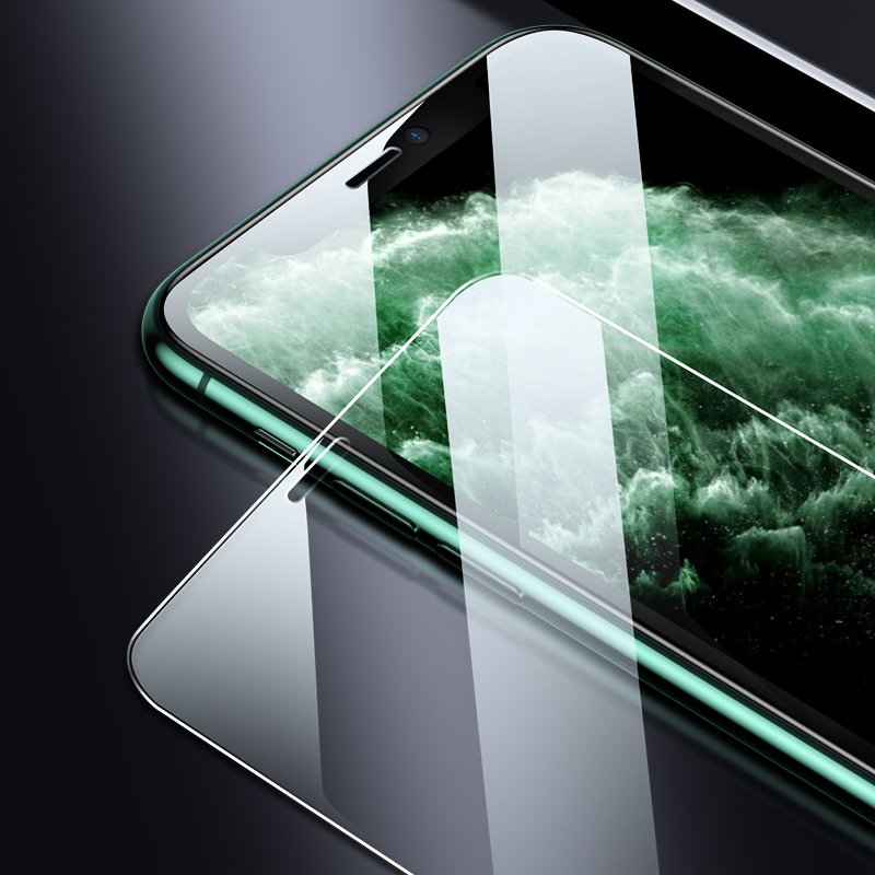 iphone11钢化膜苹果11全屏覆盖11pro蓝光11promax防摔磨砂防指纹max全包屏保ipone十一保护ip刚化玻璃ghm贴膜